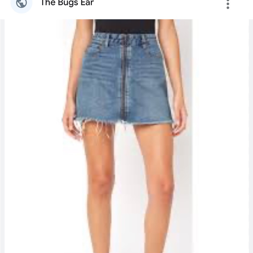 Free people mini skirt size 31